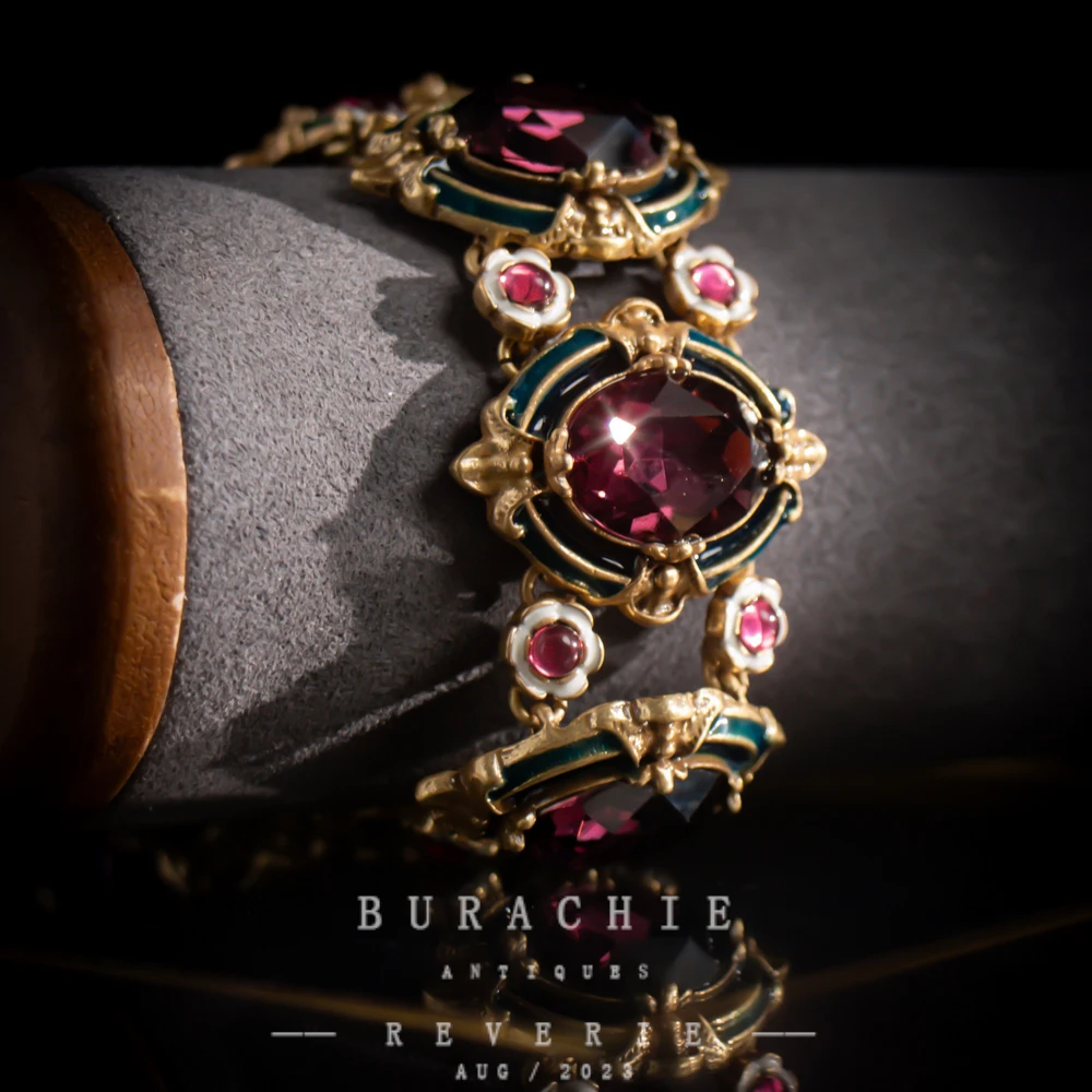 铜合金仿水晶手链 【2948】周年珍藏英｜经典原标克拉款CrownFrett