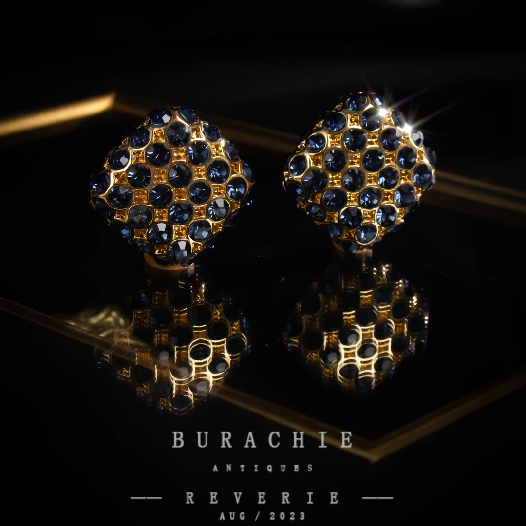 铜合金仿水晶耳饰 【6403】意｜精品店GPHG- 高级闪烁的错石