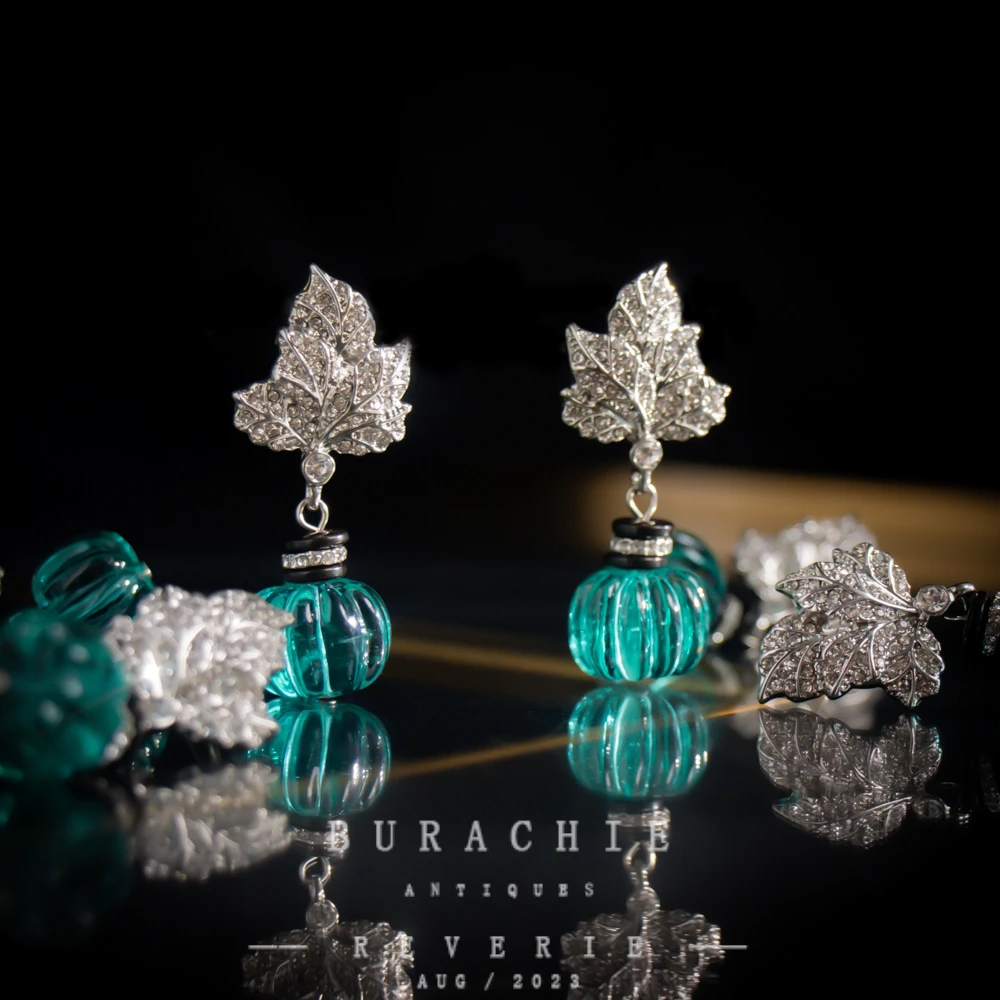 铜合金仿水晶耳饰 【6310】周年珍藏英｜经典原标克拉款CrownFrett