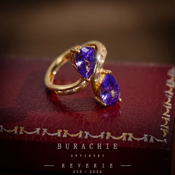 铜合金仿水晶戒指 【5460】在巴意老奶奶惊艳我的每戒指