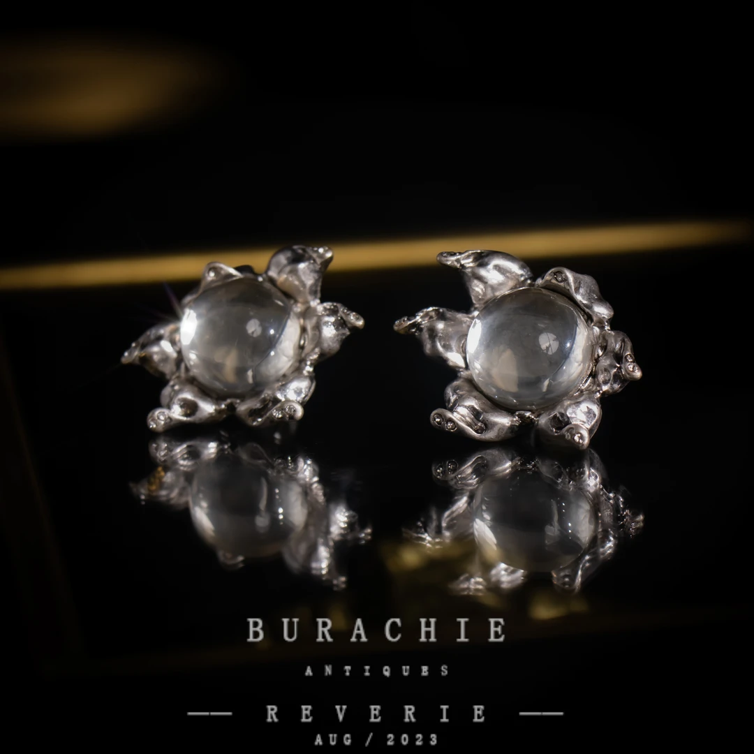 铜合金耳饰 【6657】周年珍藏英｜经典原标克拉款CrownFrett