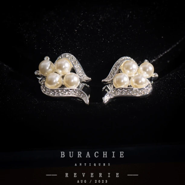 铜合金仿珍珠耳饰 【9243】耳饰 伦敦｜Lairou 卡梅奥花园太美了