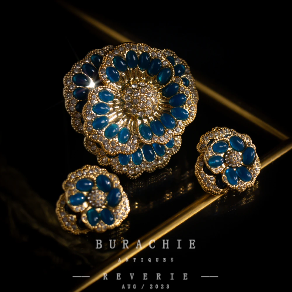 铜合金仿水晶耳饰 【2442】周年珍藏英｜经典原标克拉款CrownFrett