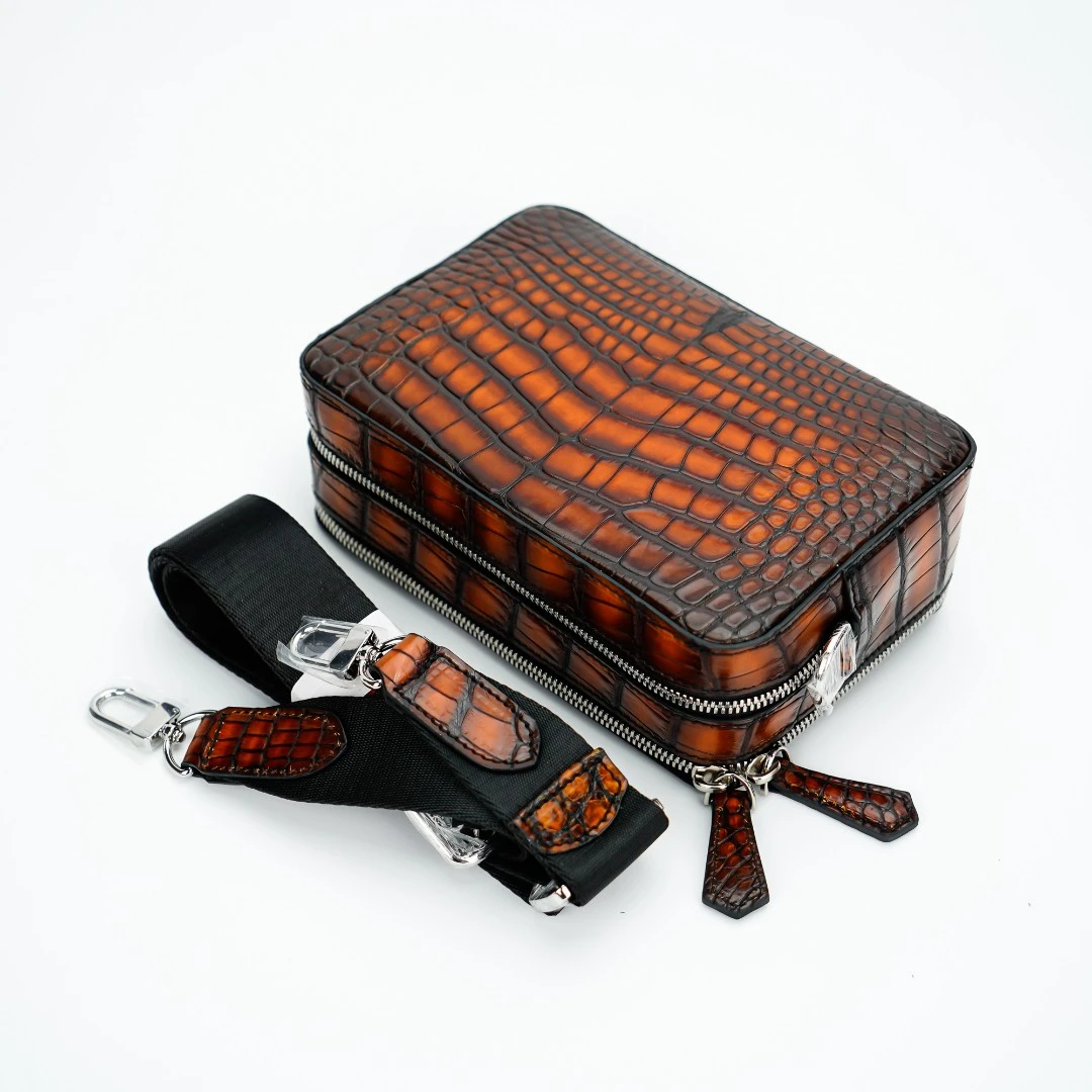 【美洲】手工擦色男士相机包单肩包斜跨包潮流经典厂家直销正品