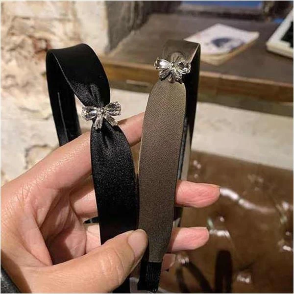 冰糖微甜~缎面高级感发箍女头箍洗脸简约发卡韩国发饰头饰饰品女~