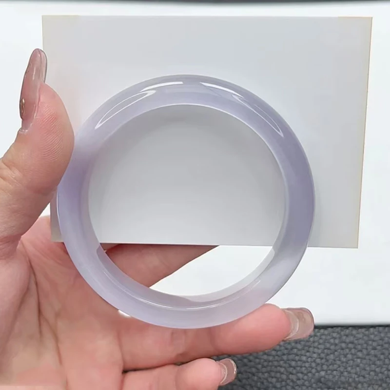 手镯 冰紫色显白气质优雅手镯宽条 52mm-64mmBX