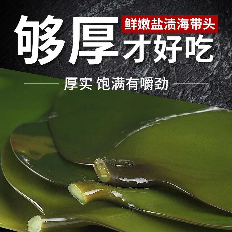 【品质领先】霞浦新鲜盐渍海带头加厚海带煲汤红烧美味正宗霞浦特产