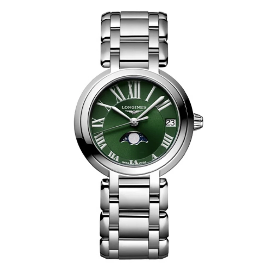 99新 Longines/浪琴 心月女表/30.5mm/24年全套未使用/公价11100
