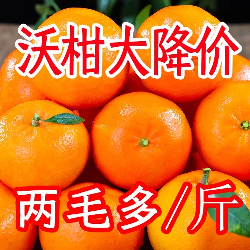 【抢购中】广西武鸣沃柑1-9斤新鲜水果皇帝柑砂糖蜜橘非粑粑柑丑橘*