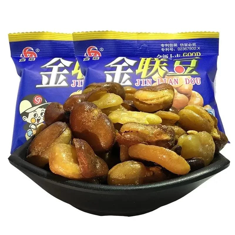金联豆蚕豆怪味豆兰花豆胡豆子校园零食蚕豆怀旧休闲小吃坚果炒货