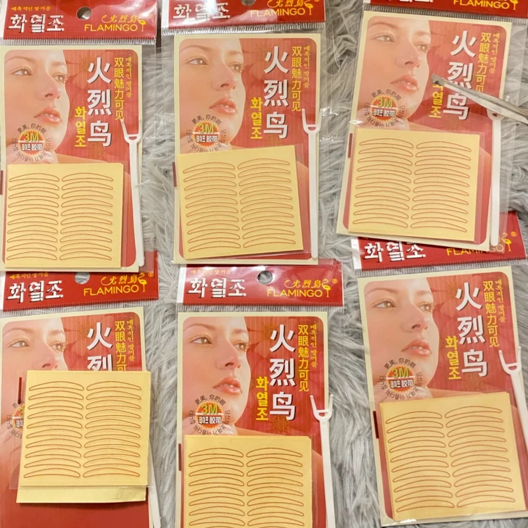 火烈鸟双眼皮贴自然无痕防水隐形持久新手神器自然肿眼泡美目