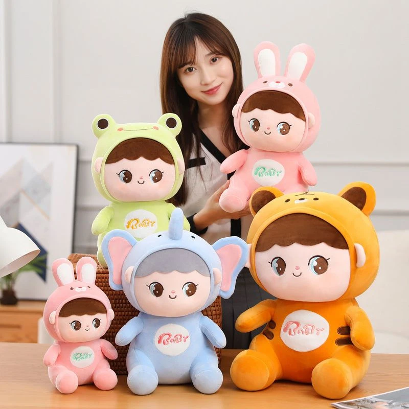 可爱布娃娃毛绒玩具公主兔兔洋娃娃公仔儿童礼物女孩抱枕睡觉玩偶