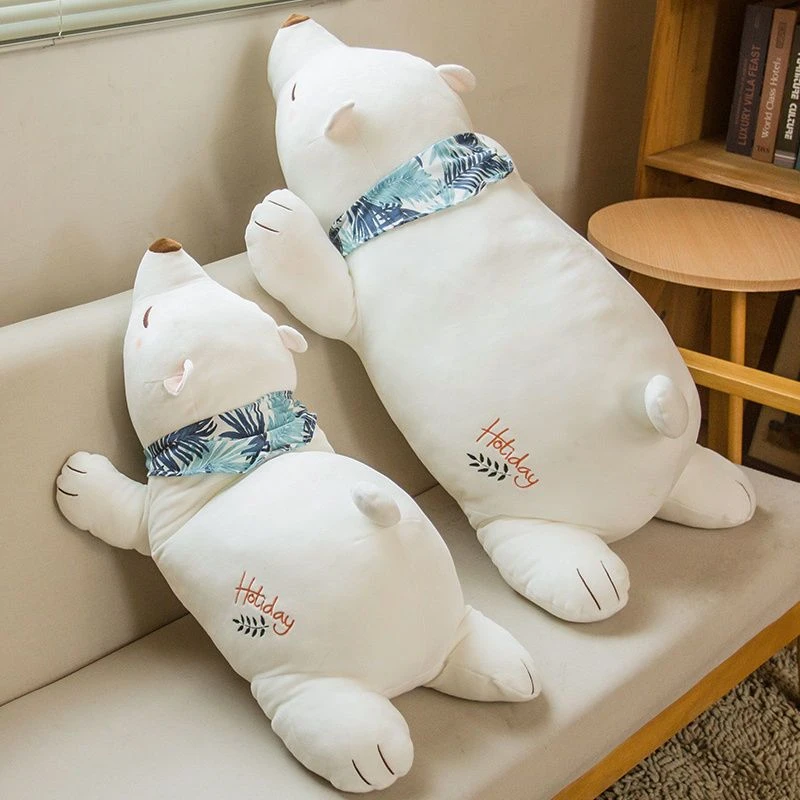 大白熊毛绒玩具抱枕睡觉床上可爱玩偶熊公仔便宜超大女生生日礼物