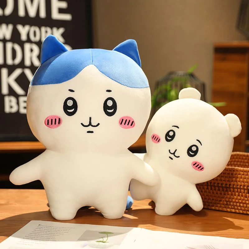 吉伊卡哇可爱chiikawa小八哈奇乌萨奇伊卡小脚公仔摆件玩偶自嘲熊