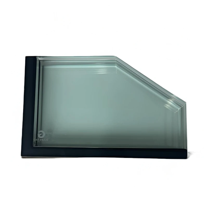 门窗玻璃中空玻璃小样角：三玻两腔