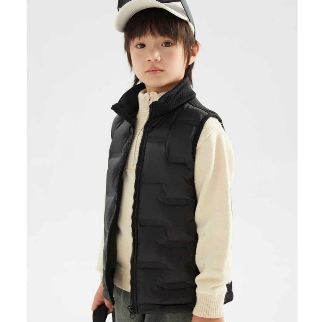 【反季特惠】品牌同款羽绒春季羽绒马甲背心保暖童装中大童春秋季