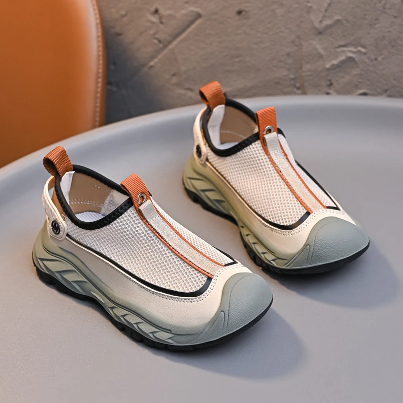 夏季田园风女男透气运动鞋网鞋软底飞织男鞋网面童鞋休闲鞋鞋子