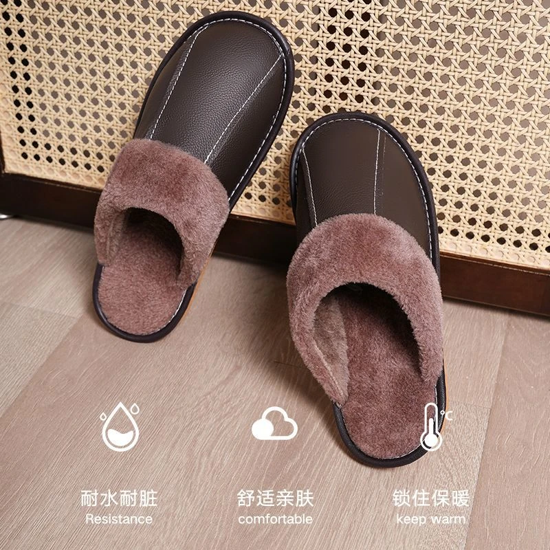 牛皮拖鞋男女同款直播专属链接