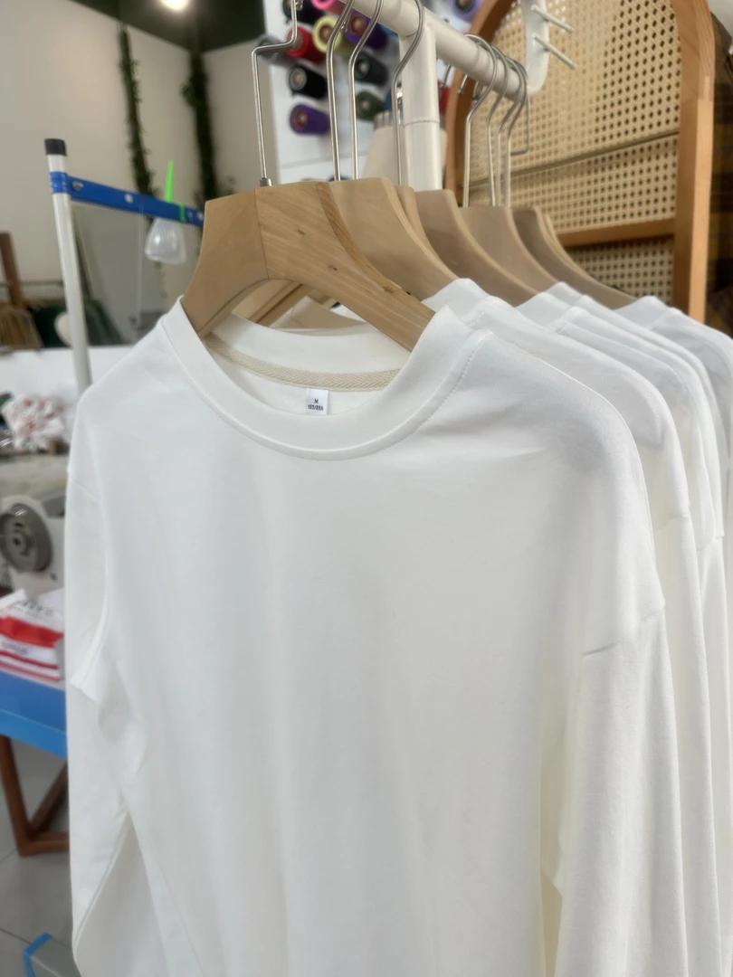 清仓自制长袖T恤男女同款舒适休闲宽松内搭打底衫