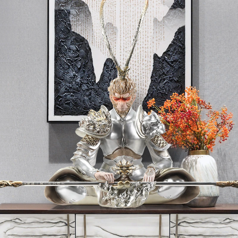 斗战胜摆件齐天大圣孙悟空客厅玄关办公室桌面摆设乔迁新居礼品