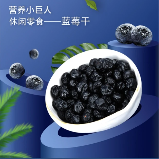 蓝莓果干【长白山特产】产地直发独立包装酸酸甜甜新鲜营养干净