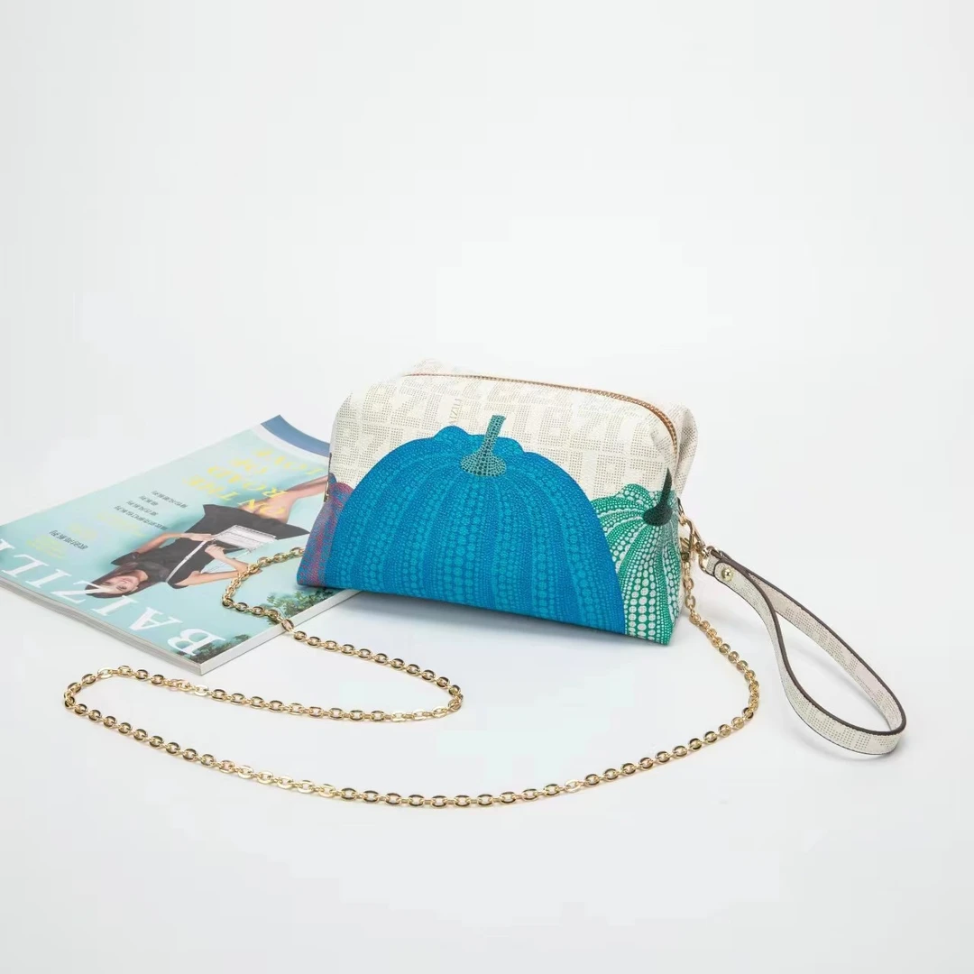 BAIZILI/伯姿莉13168新款潮流百搭南瓜包单肩斜挎包化妆包手拿包