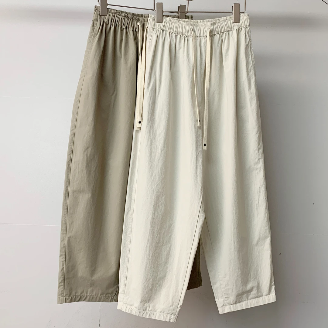 【街头设计师】南油宽松显瘦百搭潮流休闲长裤子休闲高定色系20235