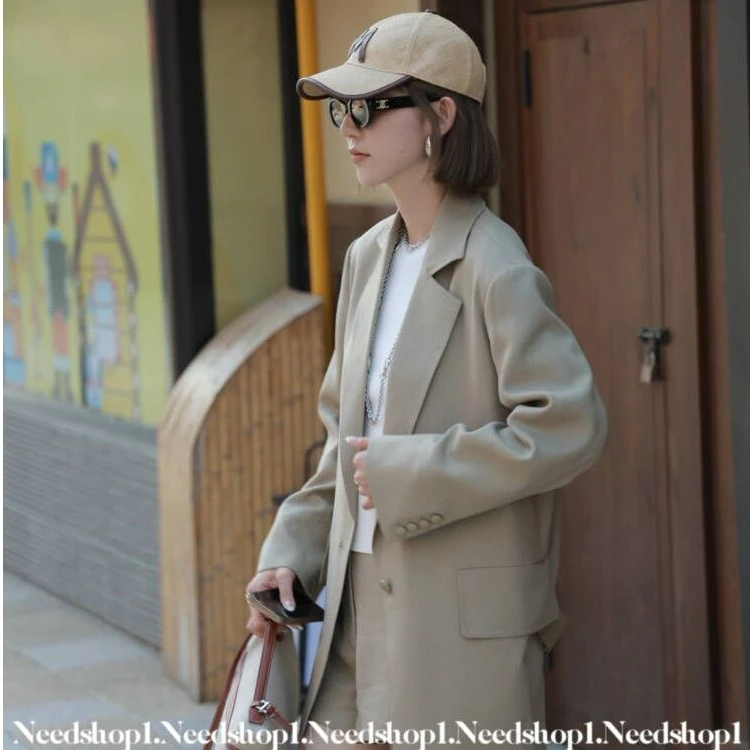 【NeedShop1】老钱风轻奢醋酸西服套装