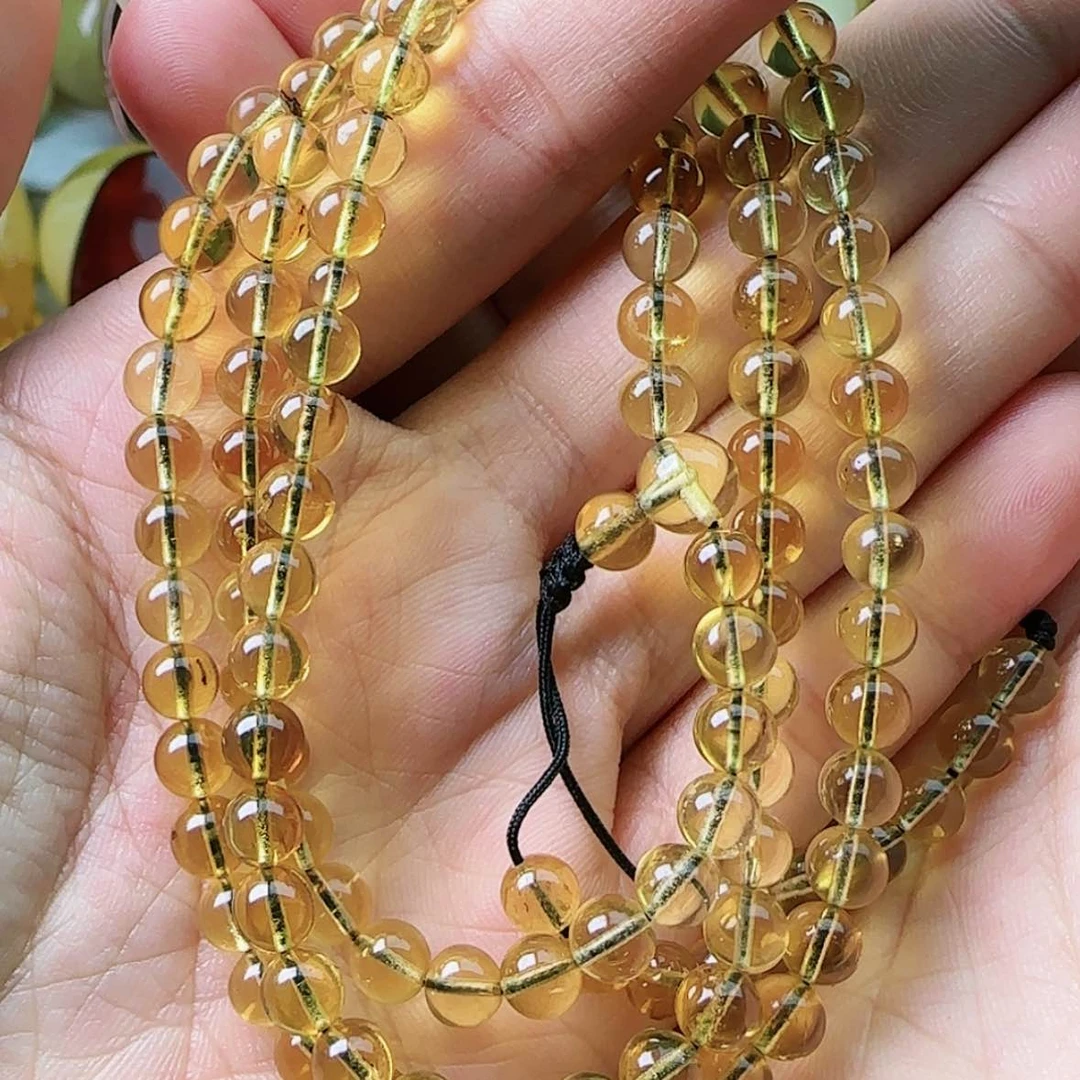 【闪购商品】琥珀颈饰未镶嵌