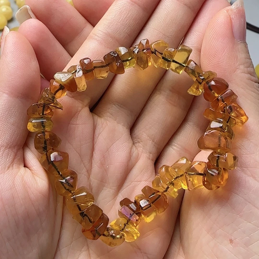 【闪购商品】琥珀颈饰未镶嵌