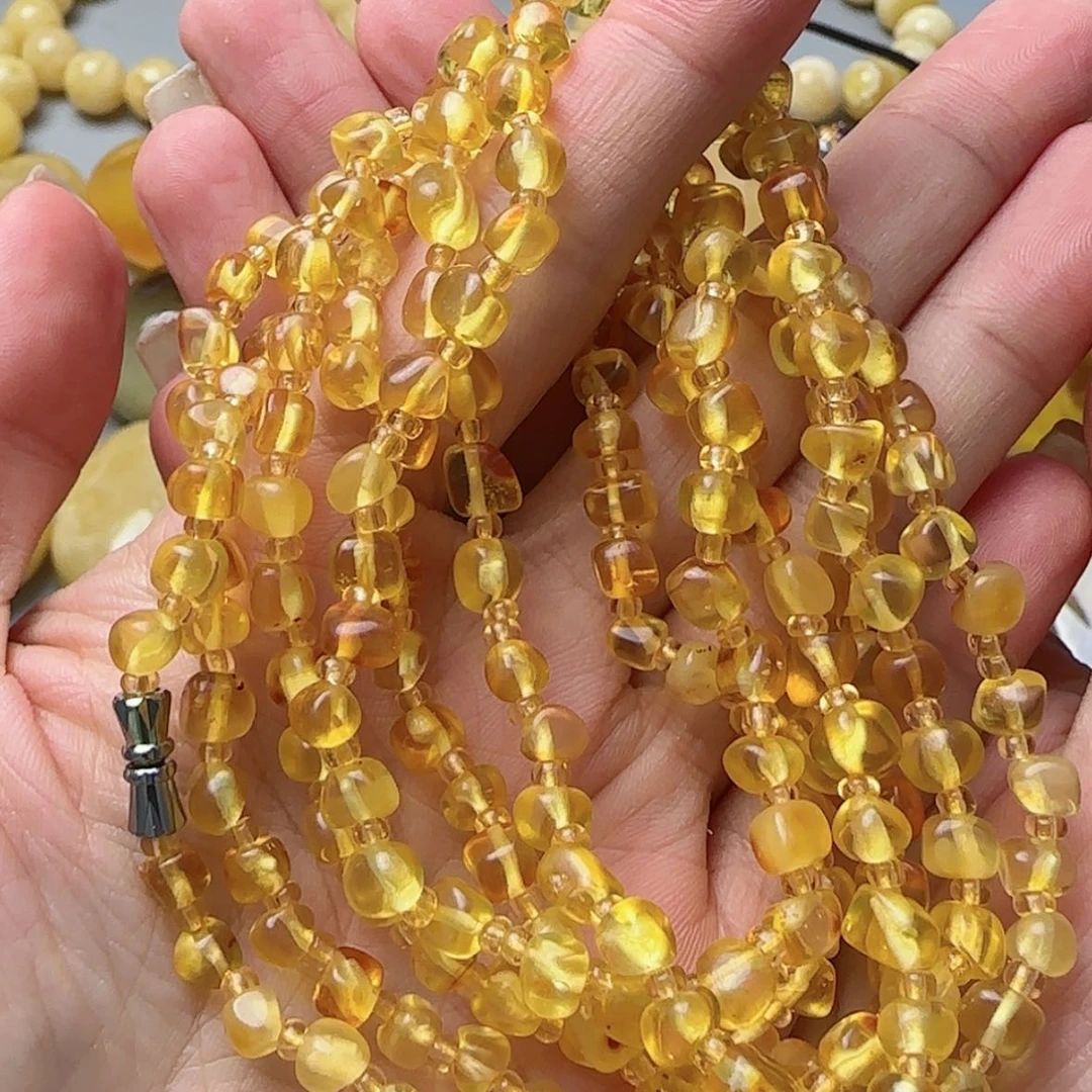 【闪购商品】琥珀颈饰未镶嵌