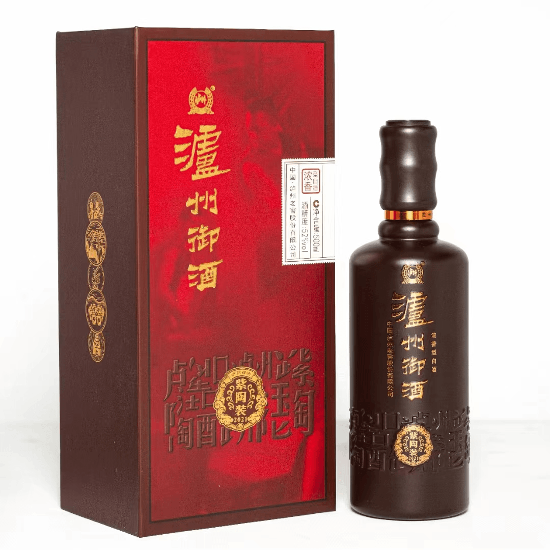LUZHOU/泸州老窖出品泸州御酒浓香型白酒纯粮52度500ML