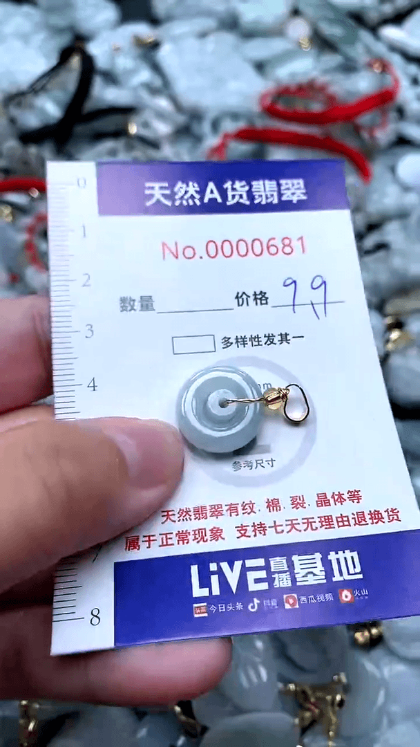 【闪购商品】翡翠颈饰未镶嵌翡翠