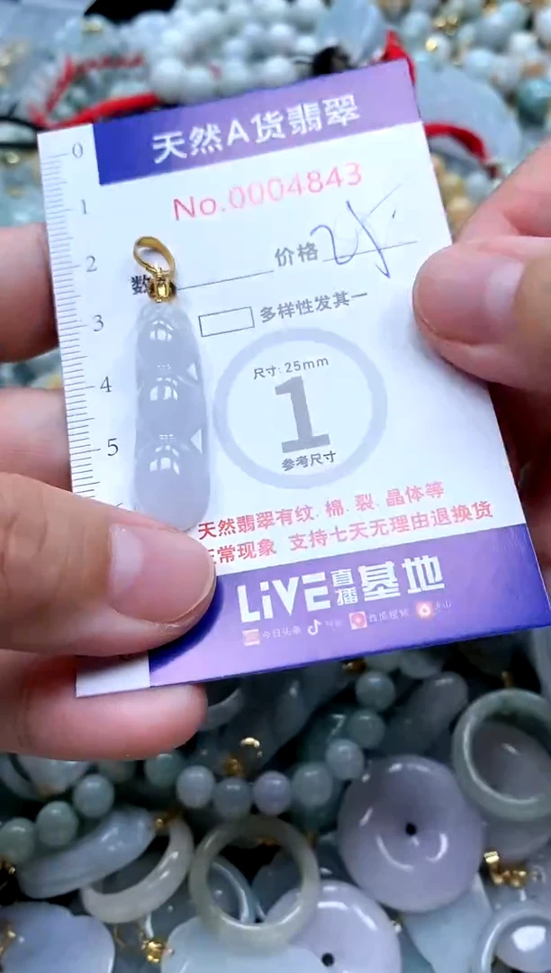 【闪购商品】翡翠颈饰未镶嵌天然缅甸翡翠