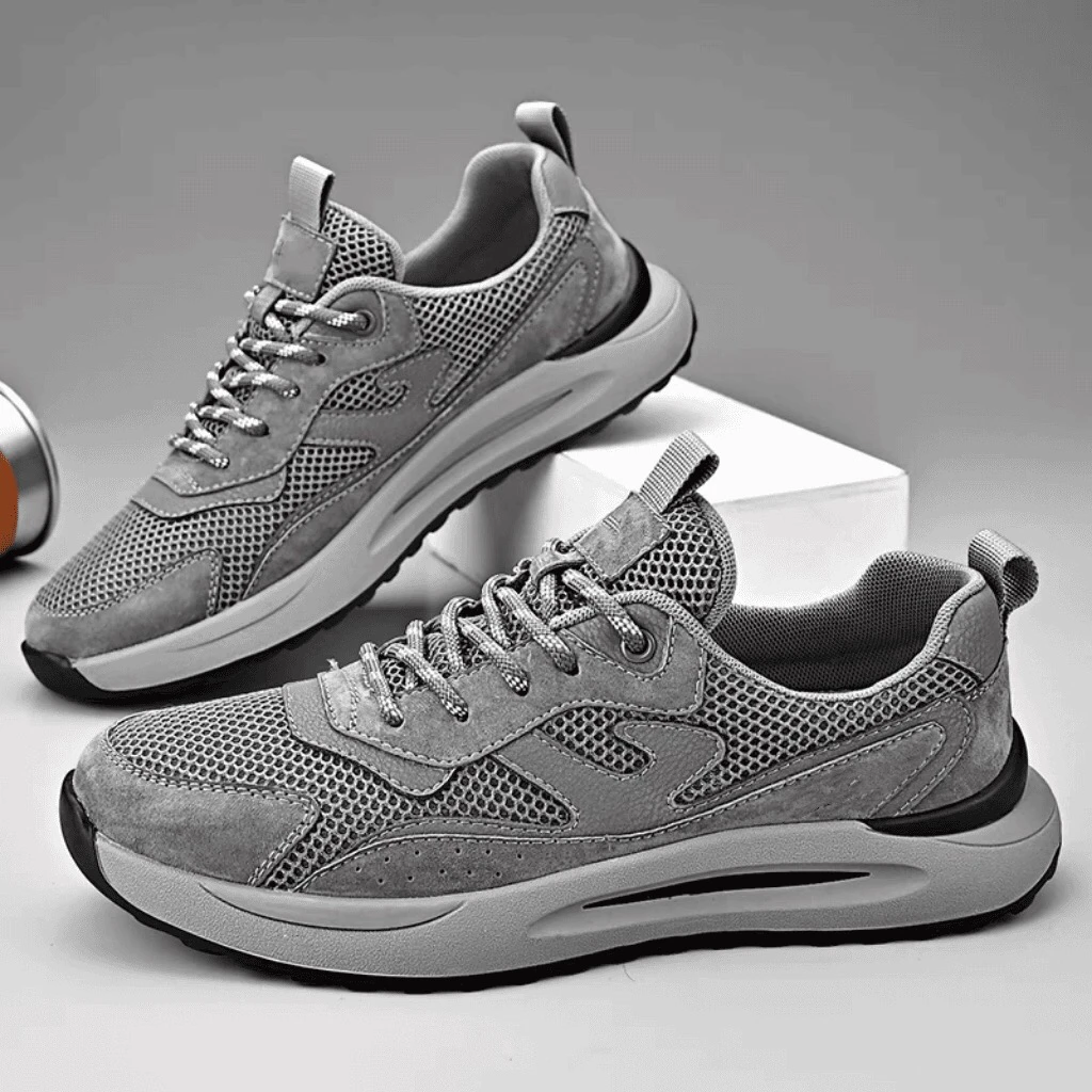 001 高端夏季新款男士休闲运动鞋男舒适透气网面男鞋