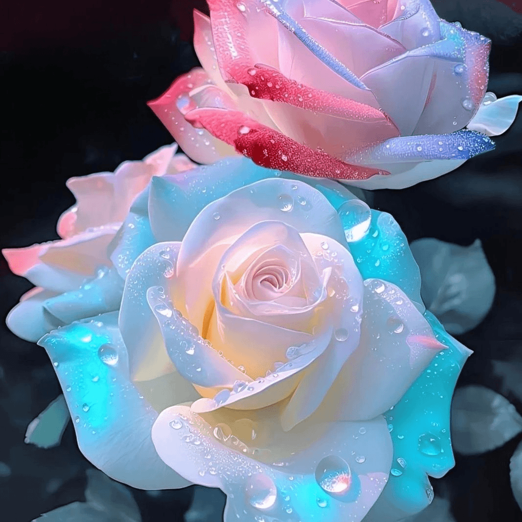 云南耐寒热冰雨蓝【稀有新品种】玫瑰花老桩浓香型花苗盆栽四季开花