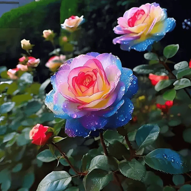 夏季直发玫瑰老桩四季开花好养耐寒月季易种易活阳台室内种植盆栽