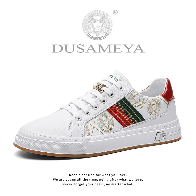 DUSAMEYA/杜莎米娅春夏新款百搭时尚潮流休闲运动潮鞋低帮板鞋