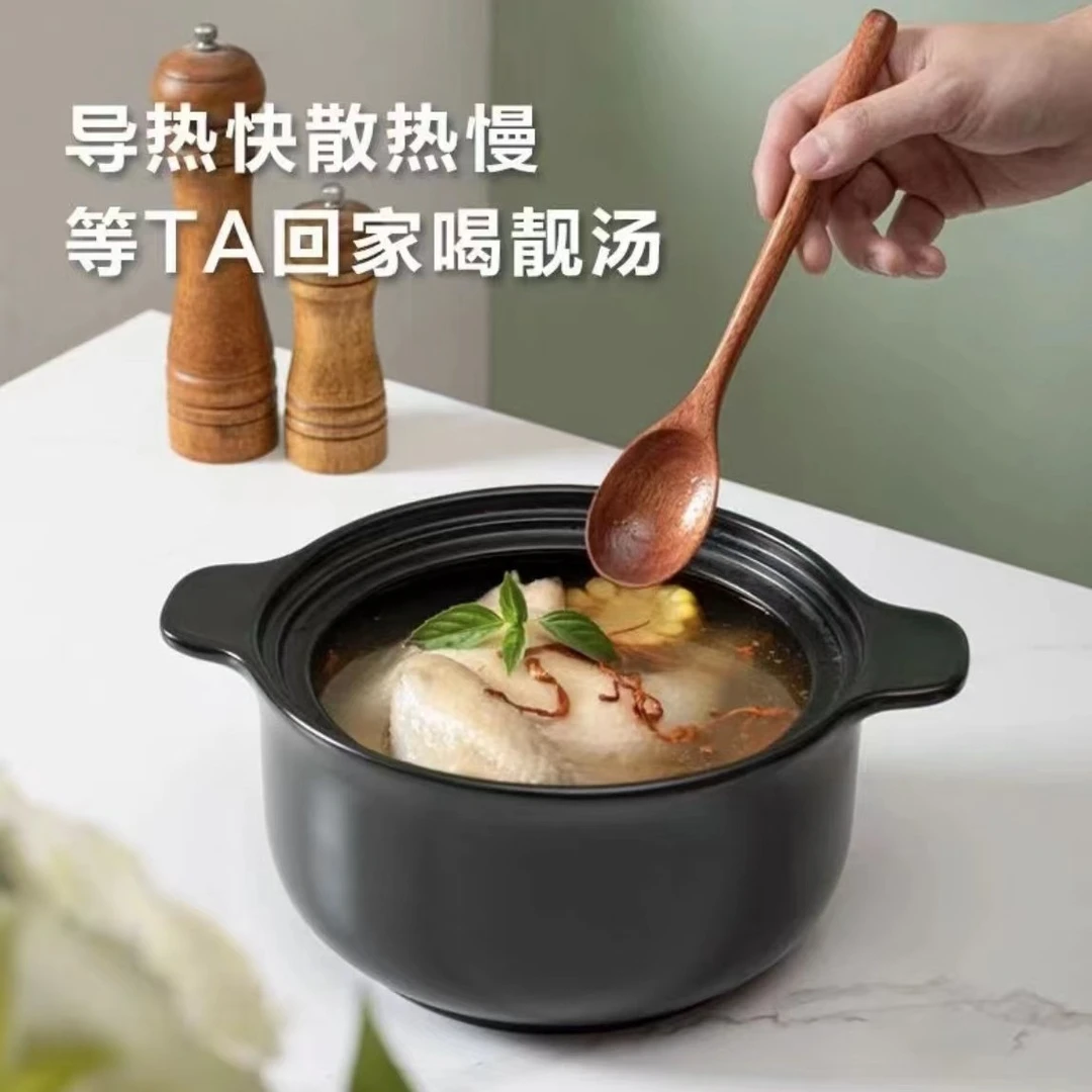 （新人福利）1.6耐高温煲仔饭黄焖鸡饭粉丝煲干烧不裂陶瓷锅方便
