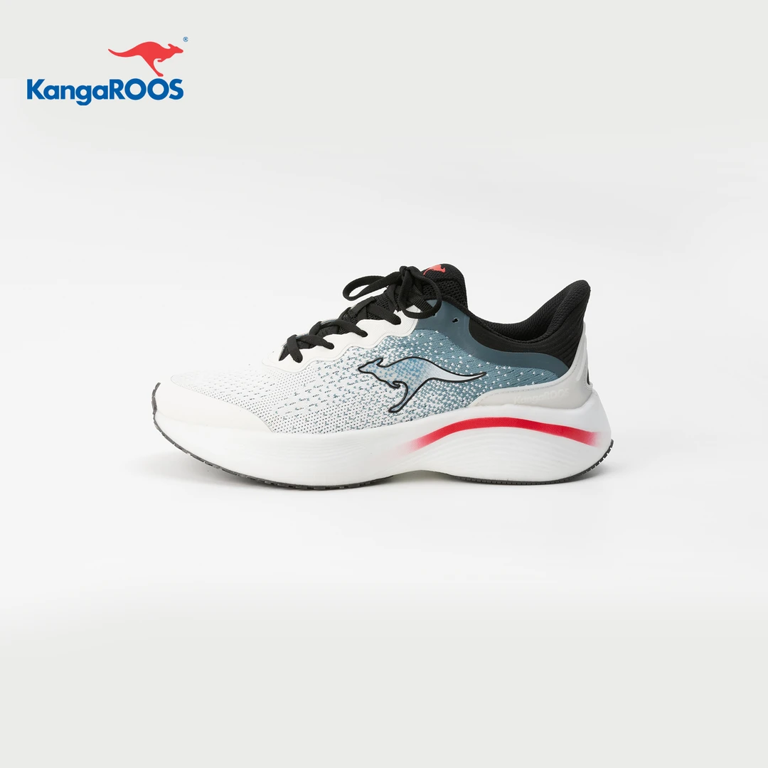 KangaROOS/袋鼠跑步鞋男子2023秋季新款舒适缓震跑步休闲运动鞋子