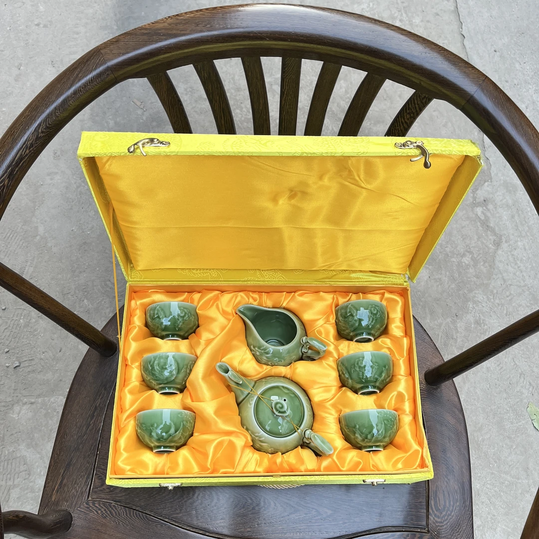 药王养生瓷-精美手工陶瓷高档茶具