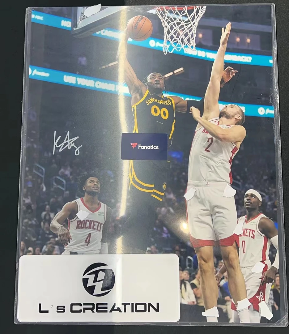 【亲签保真】库明加亲签海报带Fa证书（可定制装裱或礼盒）