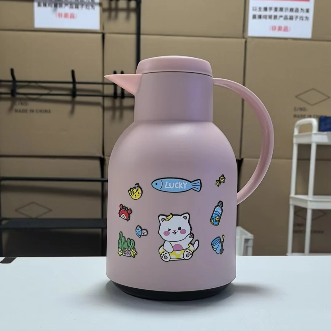 吉祥保温壶家用宿舍保温壶学生热水壶便捷暖水壶金属罐瓶