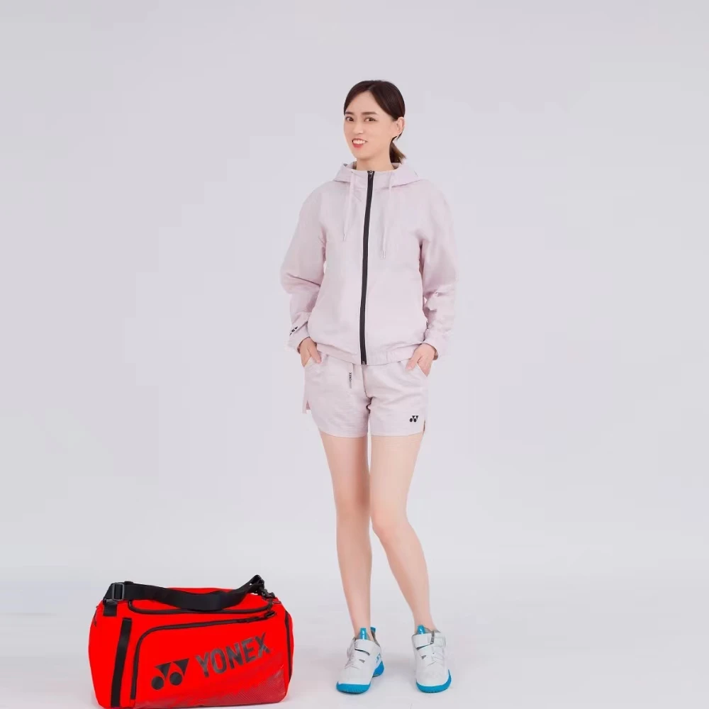 YONEX/尤尼克斯特价男女款速干外套休闲运动时尚带帽百搭潮流