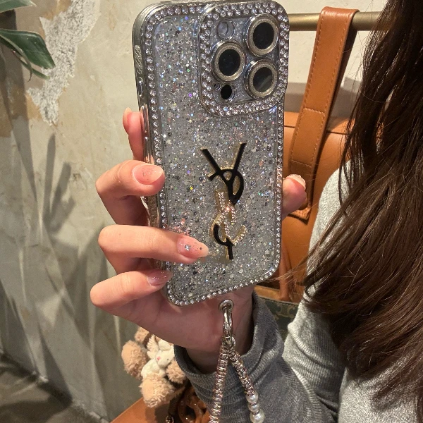 轻奢爆闪钻高级感全包适用苹果16Promax手机壳iPhone16/15/14/132