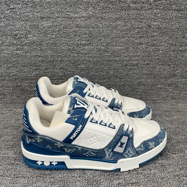 41.5码 LV trainer 牛仔蓝 无原盒 二手篮球鞋 公价8999