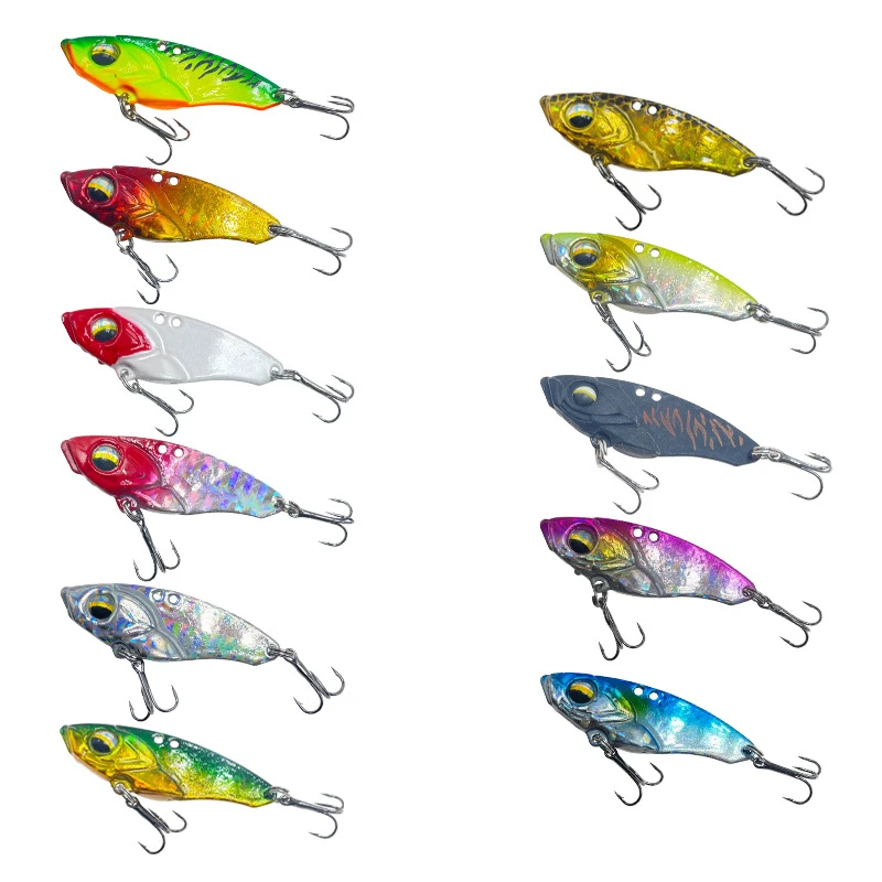 瑕疵 铅包铁路亚饵VIB鱼饵响尾蛇假饵鲈鱼翘嘴