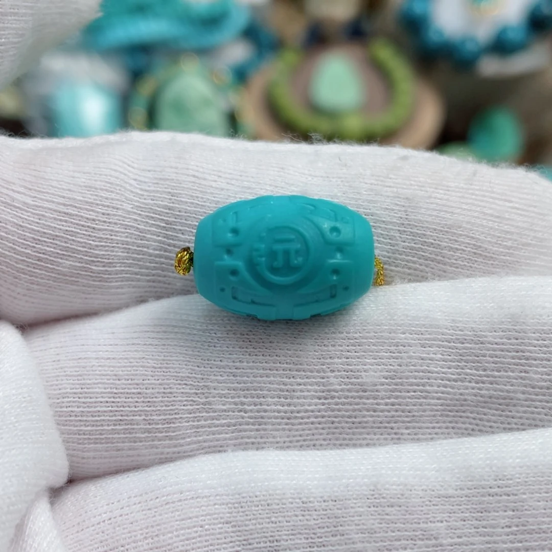 绿松石珠宝奇石未镶嵌