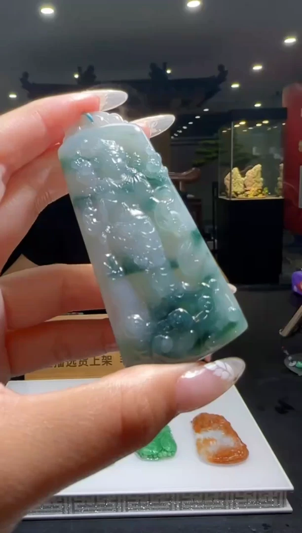 【闪购商品】定制翡翠未镶嵌D-@@QJYL0725175