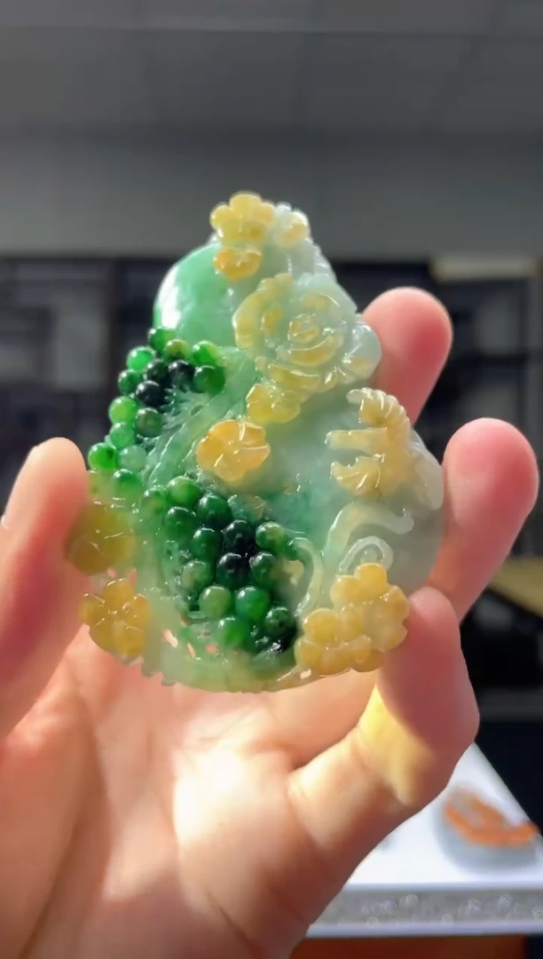 【闪购商品】定制翡翠未镶嵌F-@@QJSX1102162